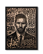 Lionel Messi Trophy Victory - Football Champion