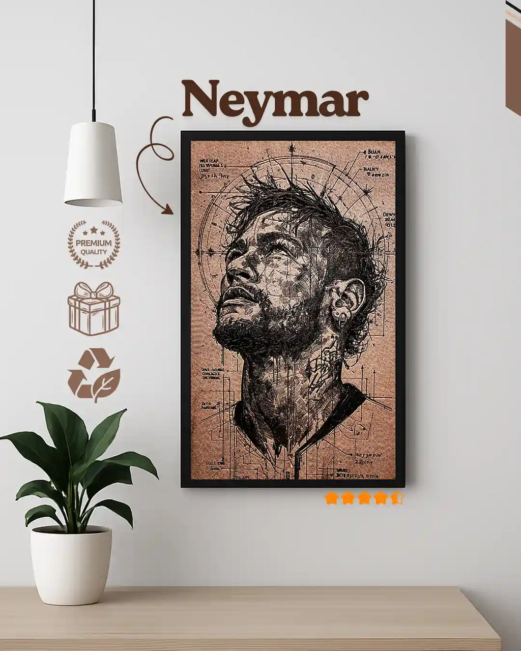 Neymar Jr Brazilian Magician - Football Legend