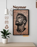 Neymar Jr Brazilian Magician - Football Legend