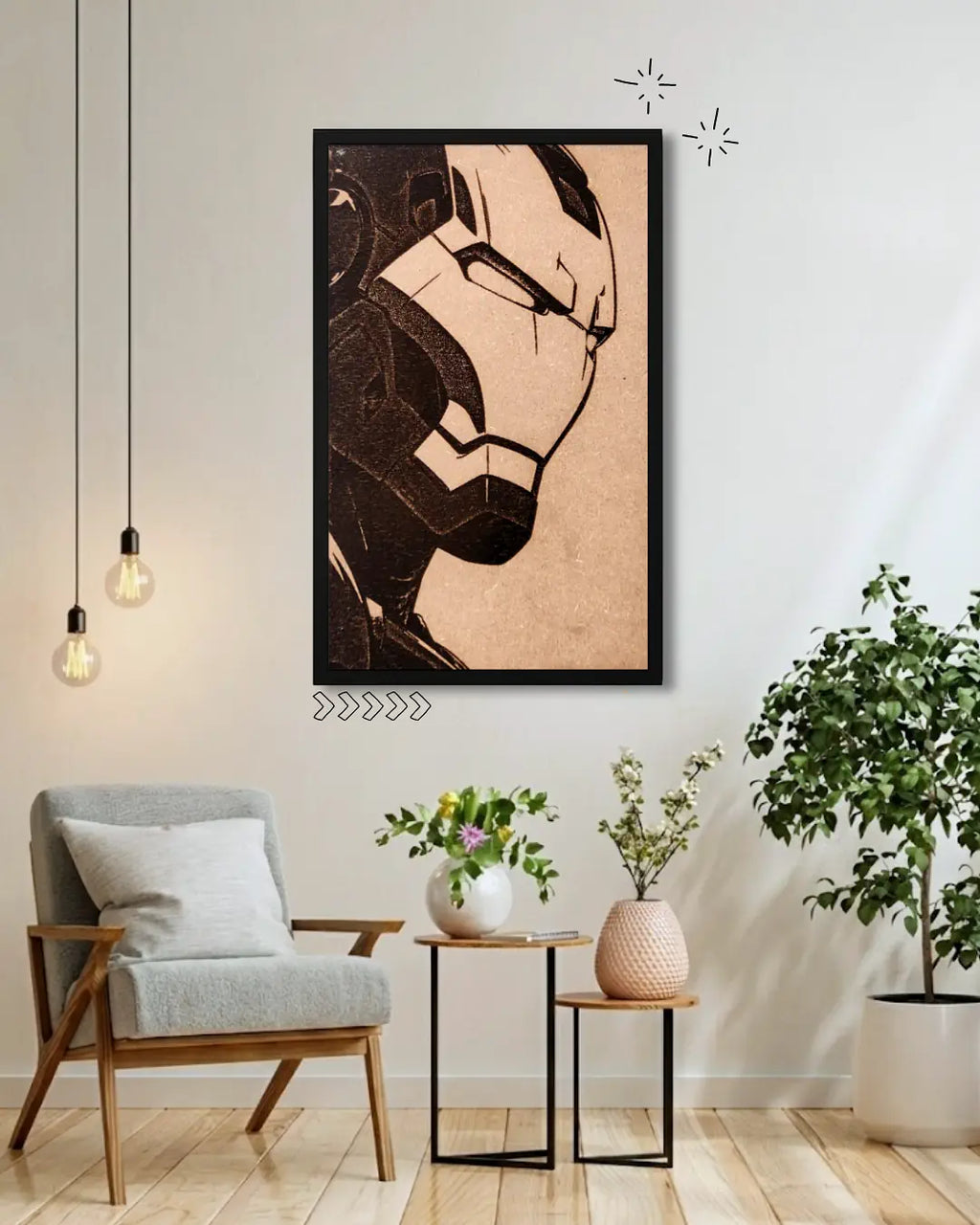 Iron Man Iconic Wall Art
