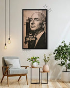 Jeff Bezos Amazon Founder - Business Entrepreneur Wood Poster