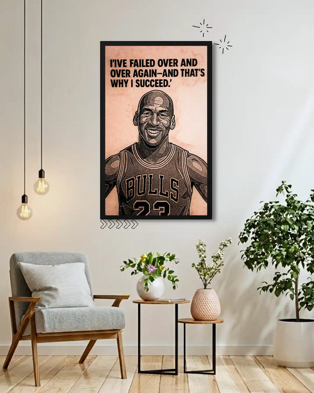 Michael Jordan Legend 23 - Motivational Basketball