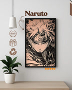 Naruto-Inspired Frame: Embrace Your Ninja Way