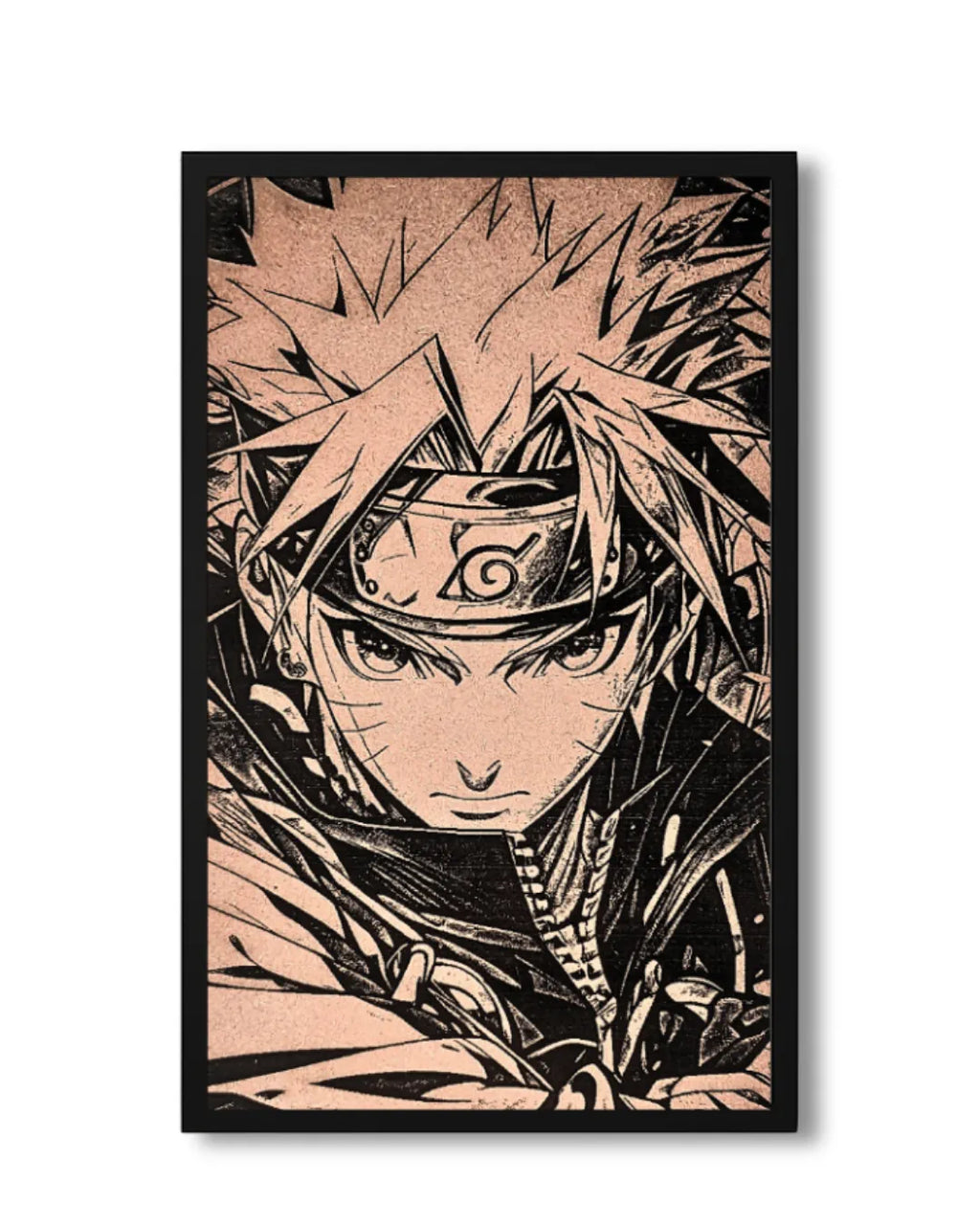 Naruto-Inspired Frame: Embrace Your Ninja Way