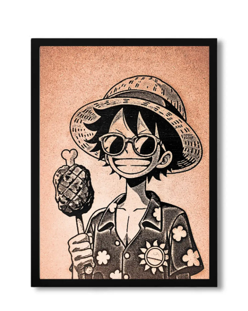 Luffy-King of the Pirates - Woodify 2.0