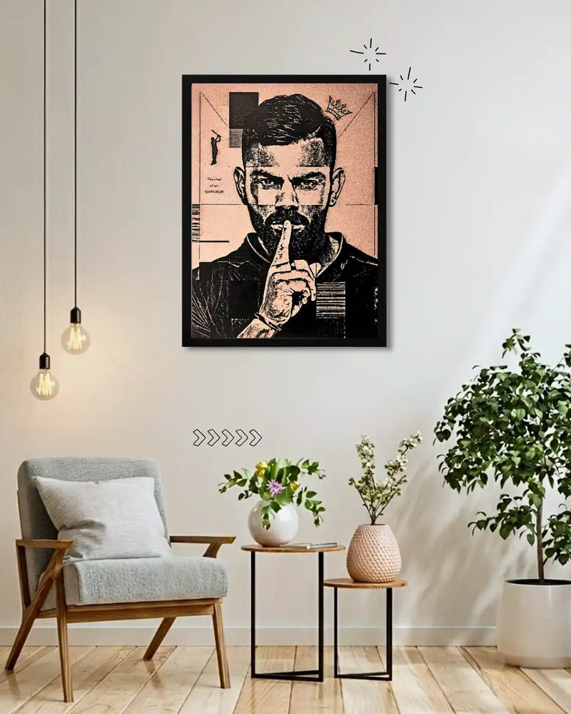 Virat Kohli Signature Frames: Shop Premium Photo & Art Frames