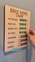 Visual Daily Routine Checklist and Goal Tracker Board to Eliminate Procrastination and Boost Focus WIN YOUR LIFE