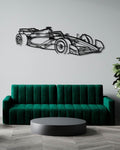 F1 2024 Sf-24 Angle Perspective woodWall Art