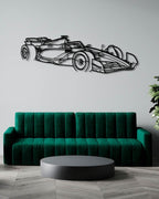 F1 2024 Sf-24 Angle Perspective woodWall Art