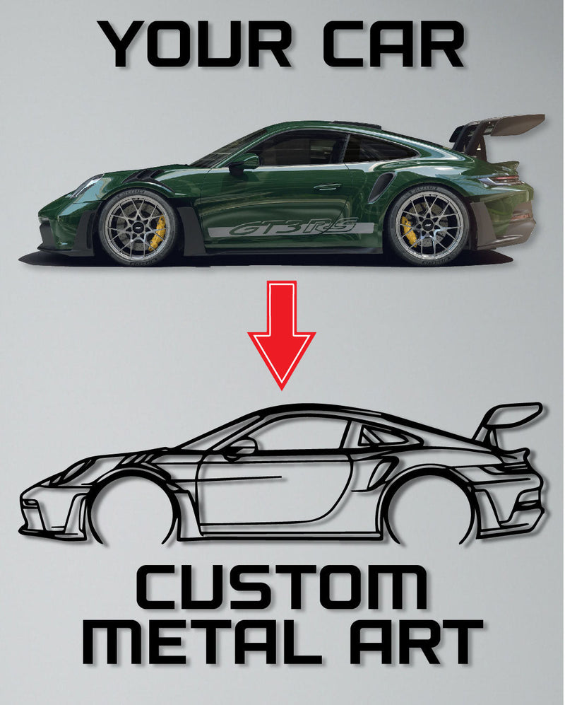 Your Custom Vehicle wood Wall Art (Car, SUV or Pickup)