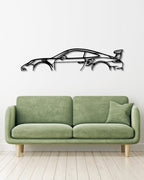 Porsche 911 991 GT3 RS wood wall art frame