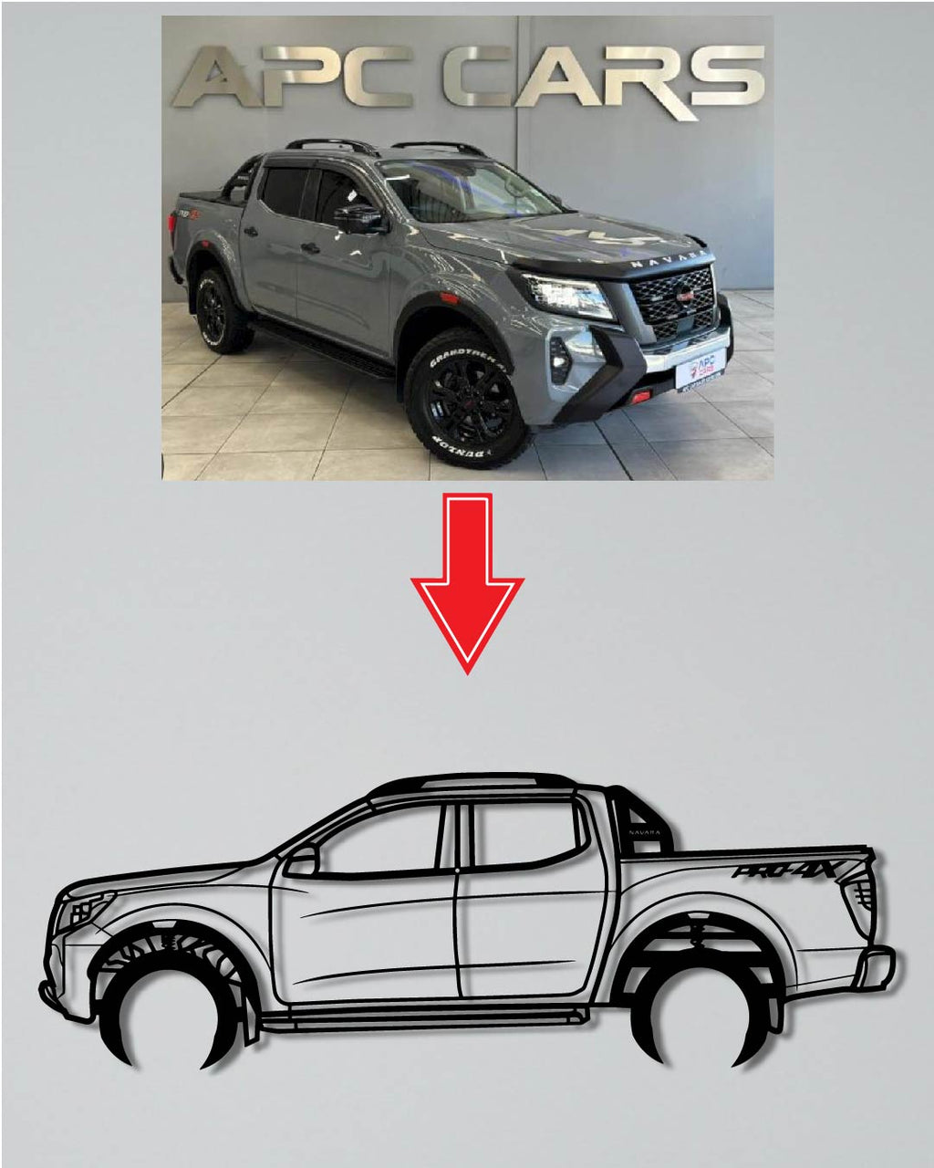 Your Custom Vehicle wood Wall Art (Car, SUV or Pickup)