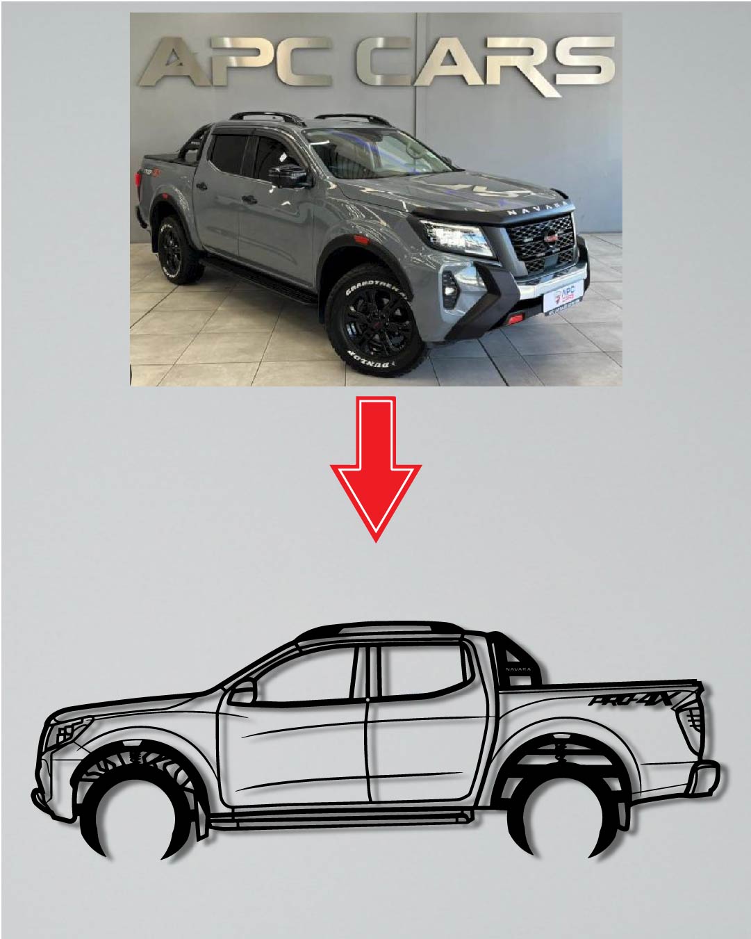 Your Custom Vehicle wood Wall Art (Car, SUV or Pickup)