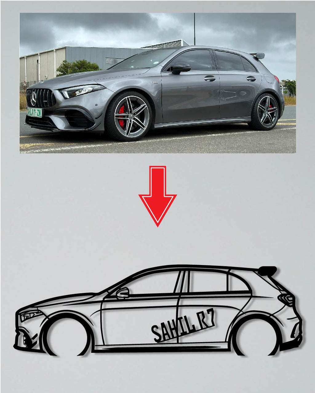 Your Custom Vehicle wood Wall Art (Car, SUV or Pickup)