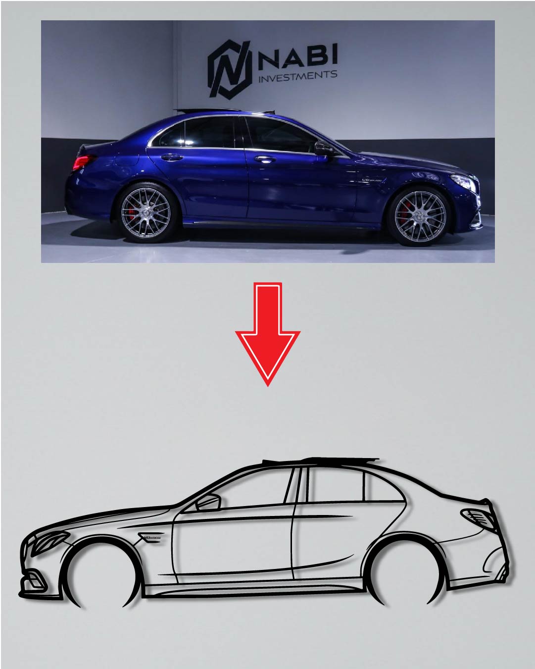 Your Custom Vehicle wood Wall Art (Car, SUV or Pickup)