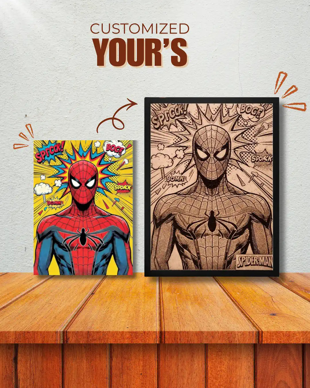 Customize Your Own Wooden Frame