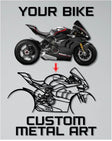Your Custom Motorcycle wood Wall Art