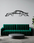 Porsche 911 930 wood wall art frame